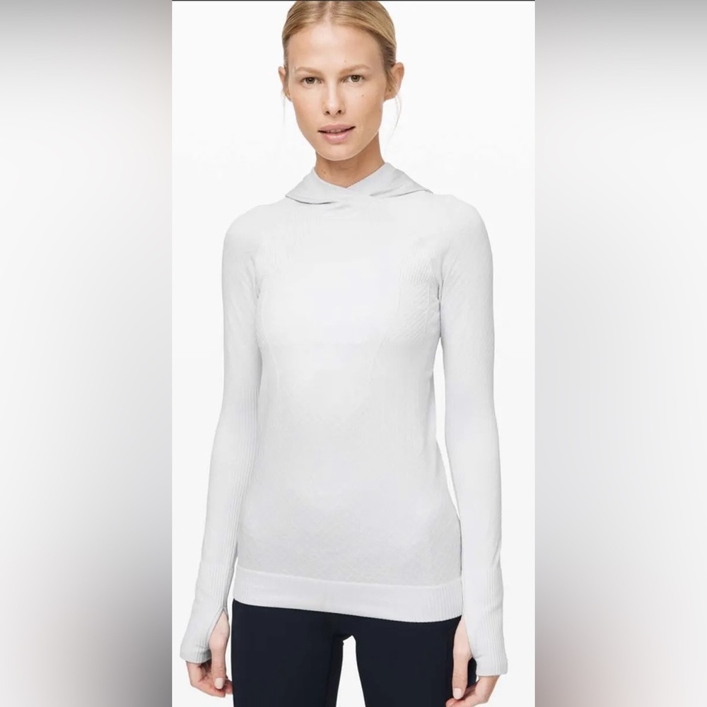 lululemon rest less hoodie size 4 (Teal)
